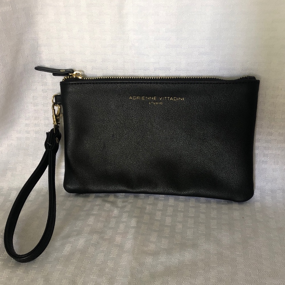 Adrienne Vittadini Black Clutch
